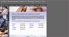 Desktop Screenshot of fosterassessment.com